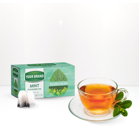 Produits d'exportation du Vietnam sachets de tisane thé de fleur relaxant boisson boîtes personnalisées avec logo emballage sachets de thé au gingembre