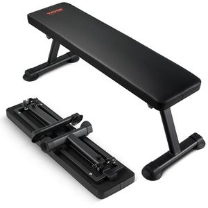Flat <b>Weight</b> <b>Bench</b> <b>Foldable</b> Home Workout <b>Bench</b> Full Body Utility Workout <b>Bench</b> 1000 LBS Press Strength <b>Bench</b> <b>Benches</b> Racks - Product Image 1