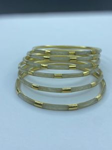 Colorful Brass <b>Resin</b> Bangles Light Turquoise Color Fashion Jewelry Best Gift for Girlfriend Product - Product Image 2