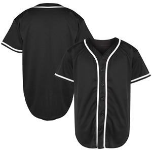 Nouveau Maillot de Baseball en Polyester Doux 100% à Prix Raisonnable, Grande Taille, Haute Qualité, Vêtements de Sport en Gros, Anti-Transpiration, Personnalisable - Product Image 1