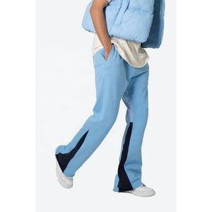 มาใหม่ที่กําหนดเองผู้ผลิตเสื้อผ้าขายส่งว่างเปล่าFlare Sweatpants Unisex 100% ผ้าฝ้ายขนาดบวกStreetwearกางเกงบาน - Product Image 1