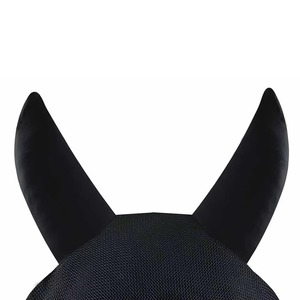 Voile anti-mouches équestre tricoté à la main, réglable, coupe-vent d'hiver, séchage rapide, protection pour chevaux, bonnet d'oreille, couleur personnalisée, durable - Product Image 4