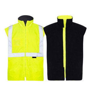 Veste de travail de sécurité haute visibilité, imperméable, ignifuge et réfléchissante, prix de gros, option de logo personnalisé - Product Image 4