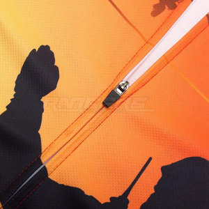 Maillot de cyclisme à manches courtes personnalisé avec impression graphique, respirant, en polyester, pour adultes, prix de gros - Product Image 6