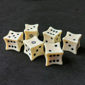Dado curvo de seis caras de 16 mm al por mayor para juegos de rol D&D y juegos de mesa - Product Image 3