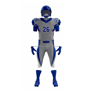 Custom American Football Uniforms Factory Price Full <b>Set</b> For Mens & Women Team Sports Gamewear Polyester Material - Product Image 1