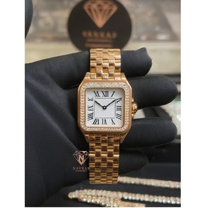 Reloj de Lujo con Diamantes de Imitación, Estilo Hip Hop, Esqueleto, Totalmente Cubierto de Diamantes, Reloj de Pulsera para Hombre - Product Image 2