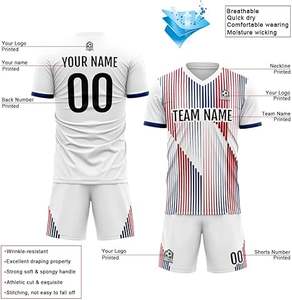 Uniforme de Fútbol sin Mangas de Último Diseño, 100% Poliéster, Nuevo Estilo, Personalizable con Logotipo Profesional para Adultos, Calidad Premium, Color Personalizado - Product Image 3