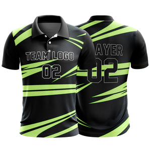 Maillot de cricket de haute qualité pour hommes avec logo personnalisé, nom de l'équipe, votre logo, impression par sublimation sur polyester, vêtements de sport - Product Image 3