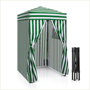 Tente de réception en polypropylène tissé rouge et blanc, imprimée sur mesure, pour décoration de ballons, séchage rapide, respirante, avec sangle réglable - Product Image 1