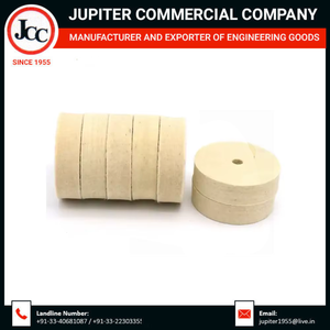 Disco de Pulido de Fieltro de Grado Industrial con Borde Cuadrado para Pulido de Metales, Acabado de Joyería y Pulido de Alto Rendimiento - Product Image 4