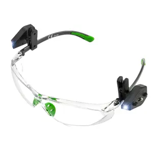 防紫外线红外保护安全眼镜防雾发光二极管灯安全眼镜防紫外线Z87工作安全眼镜