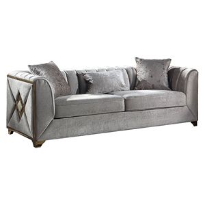 Velencia 2 pezzi moderno Set da salotto crema - Product Image 3