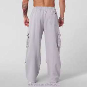 Pantalones Casuales de Corte Regular para Mujer, Transpirables, 100% Algodón, Elegantes Pantalones Cargo Personalizables con Múltiples Bolsillos - Product Image 6