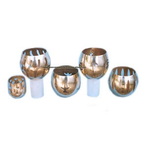 เชิงเทียนทองเหลืองสำหรับตกแต่งสไตล์วินเทจสำหรับงานเลี้ยงงานแต่งงานและเทศกาล - Product Image 1