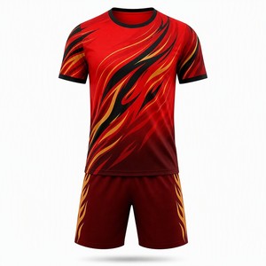 Uniforme de football respirant personnalisable pour l'été, idéal pour les équipes, avec fonction de séchage rapide - Product Image 6