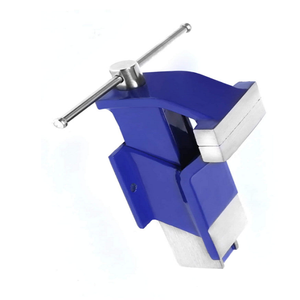 All Steel <b>Vice</b> Fixed Square Base Heavy Duty Workbench <b>Clamping</b> Tool for Industrial Workshop Applications - Product Image 2