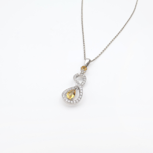 Conjunto de Pendientes y Colgante de Citrino Natural en Plata de Ley 925, Chapado en Rodio, Joyería Fina OEM ODM - Product Image 5