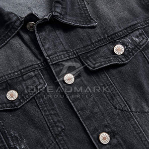 Veste en jean pour homme, style streetwear, boutonnée, respirante et confortable, qualité supérieure, vente en gros, idéale pour la vente en ligne – Nouveauté très demandée - Product Image 5