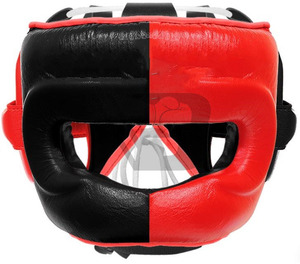Set de Boxeo Profesional de Alta Calidad para Sparring, Guantes de Cuero, Protector de Cabeza y Entrepierna, Correa Ajustable con Cierre de Cordones - Product Image 2