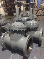 Vanne à opercule à bride en fonte ductile et acier au carbone VEYRON pour eau haute température DIN3352 F4 DN200 DN600 DIN AWWA