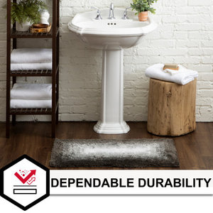 Customised Bestselling for Microfiber <b>Square</b> Simple Solid Color Absorbent Waterproof Non-Slip Bathroom Bedroom Door <b>Mat</b> for - Product Image 4