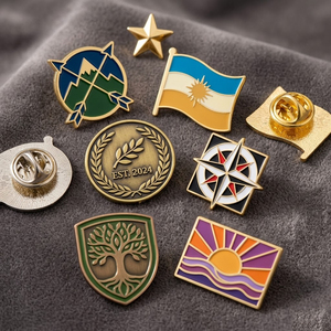 Pin de solapa personalizado de aleación de zinc con diseño de billete de dólar, broche de moneda, insignias, pin esmaltado con motivos financieros, bancarios y de acciones para regalos de empresa - Product Image 6