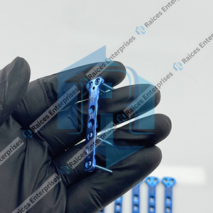 Juego de 58 Placas y Tornillos de Titanio de 2.0mm para Cirugía Veterinaria en Perros y Gatos, Ortopédicos Manuales de Alta Calidad - Product Image 5