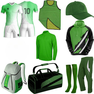 Tenues de football en tissu premium, coutures robustes, tissu absorbant la transpiration et à séchage rapide - Product Image 6