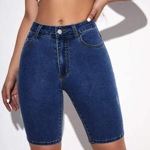 Shorts en jean décontractés pour femmes, poids moyen, livraison rapide, service OEM pour acheteurs américains, offre boutique - Product Image 3