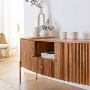 Mueble para TV de madera de mango Vandana Cresta Vista - Product Image 4