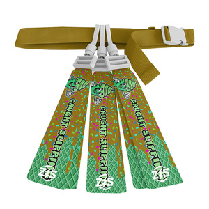 Pasamontañas Unisex Transpirable de Poliéster con Estampado por Sublimación Rojo y Verde de Zersia International, Diseño Waffle - Product Image 6