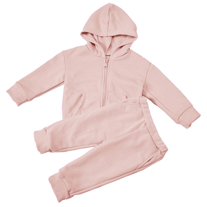 Survêtement d'hiver pour enfants, respirant, léger, 100% coton, vêtements de sport avec options personnalisables - Product Image 1