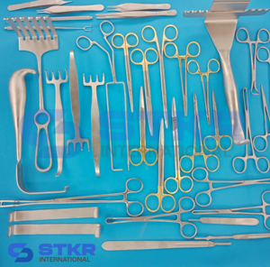 ชุดเครื่องมือผ่าตัดทั่วไปสแตนเลสสตีล 36 ชิ้น ยี่ห้อ STKR INTERNATIONAL รุ่น SI-STH-MS-03 ได้รับการรับรองมาตรฐาน CE ISO13485 - Product Image 4