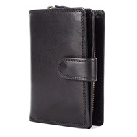 Sac à main vintage en cuir véritable de luxe avec protection RFID, fermeture ouverte, capacité jusqu'à 1L, pour usage quotidien et occasions spéciales, en provenance d'Inde
