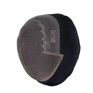 Q6 Model 100% Human Hair Lace Front <b>Wig</b> for <b>Men</b> Remy Indian Hair Customized Color Middle/Center Design Taz Hair BD - Product Image 3