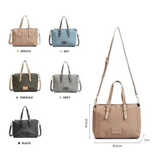 กระเป๋าถือสะพายไหล่ผู้หญิงหนังสังเคราะห์รุ่นใหม่ปี 2025 ดีไซน์เก๋ไก๋น้ำหนักเบาแบบสะพายใต้วงแขน พร้อมซิป กระเป๋าถือลำลอง - Product Image 1