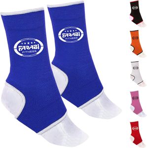 Chaussettes de compression respirantes en polyester écologique Farabi pour la protection des chevilles, manchons de maintien pour l'entraînement de boxe - Product Image 1