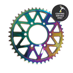 Premium PVD <b>Titanium</b> Rainbow Coating Services for Metal Accessories with Eye Catching Color Effects and Durable Finishing - Product Image 1