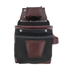 Best Sale Customized Your Own Design Cowhide Leather Bag Durable Material Cowhide Leather <b>Tool</b> Bag For Sale - Product Image 2