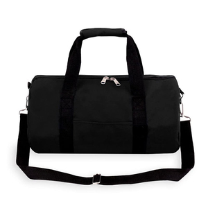 Man Black Gym Overnight <b>Bag</b> Travel Sports Waterproof PU Duffel Weekend <b>Bag</b> With Shoes Large Capacity Unisex <b>Dry</b> Wet Gym <b>Bag</b> - Product Image 6