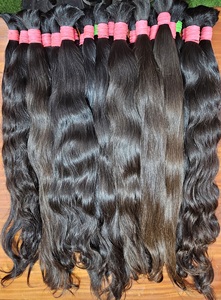 Free Shipping To Brazil <b>Silky</b> Blonde Color Hair Bulk 613 Human Hair Bundles Full Volume Extensions For Fashion Styling - Product Image 2