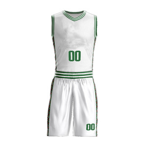 Uniforme de basketball d'hiver respirant de qualité supérieure en gros, logo personnalisé, imprimé par sublimation, 100 % polyester, séchage rapide, directement de l'usine - Product Image 3