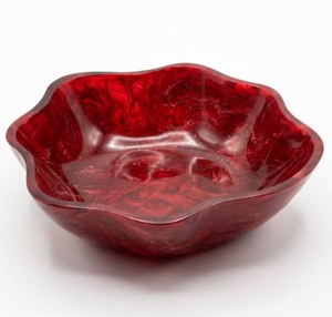 Frutero de Resina Ecológico Hecho a Mano, Acabado Artístico Brillante, Diseño Moderno y Elegante, Resistente al Calor, Apto para Lavavajillas - Product Image 3