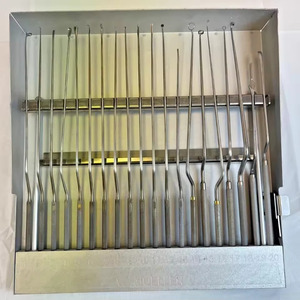 Ensemble de 20 instruments de dissection transphenoidale avec étui, instruments chirurgicaux orthopédiques certifiés CE ISO13485 - Product Image 4