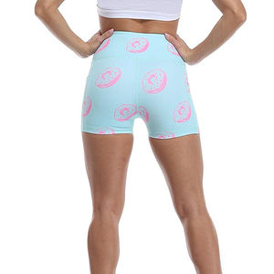 Shorts de yoga pour femmes, imprimés colorés, décontractés, basiques, style boxer, pour la danse et le yoga, service OEM - Product Image 3