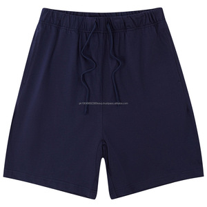 Pantalones cortos deportivos informales de poliéster/algodón para hombre y niño, de cintura media, transpirables, de secado rápido, personalizados - Product Image 5