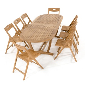 <b>Extendable</b> Oval <b>Wood</b> <b>Dining</b> <b>Table</b> Scandinavian Modern Design Stable Solid <b>Wood</b> Furniture for Home <b>Dining</b> Room 6 Seater - Product Image 6