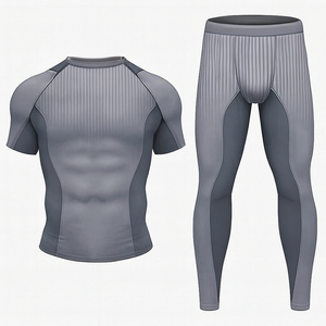 Combinaisons de compression d'hiver respirantes et imprimées de qualité supérieure en gros – Vêtements de sport unisexes légers et professionnels pour l'entraînement - Product Image 5
