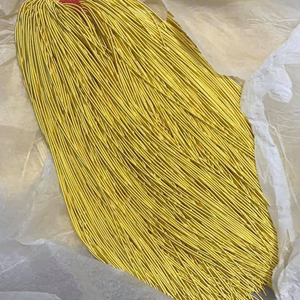 Hilo Metálico de Cobre Francés de Baja Contracción, 1mm, para Bordado a Mano, Insignias, Manualidades, Bobina, Hilo Metálico Teñido, Ecológico, para Coser - Product Image 3